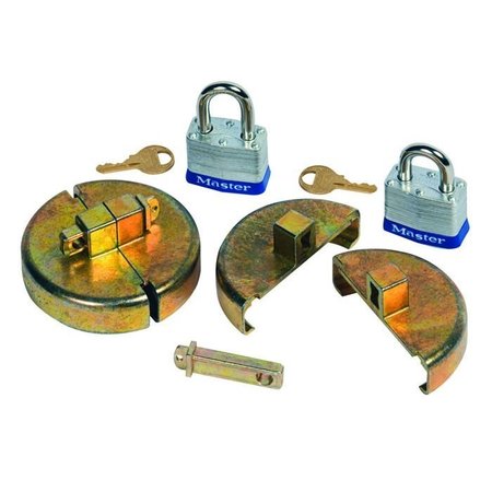 JUSTRITE JustriteÂ Drum Lock Set W/ Padlocks for Plastic Drums - Pair 8511